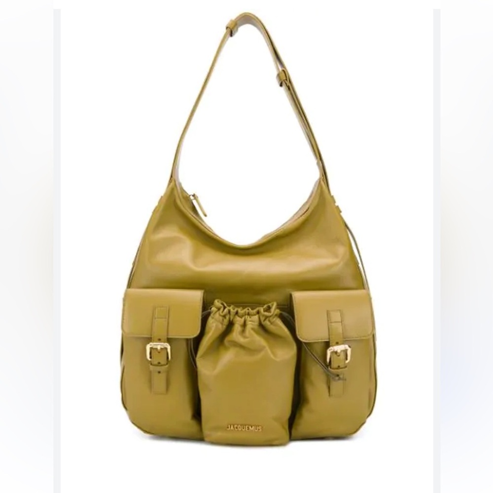 NWOT Jacquemus Le Iba Bag Olive Khaki Tote